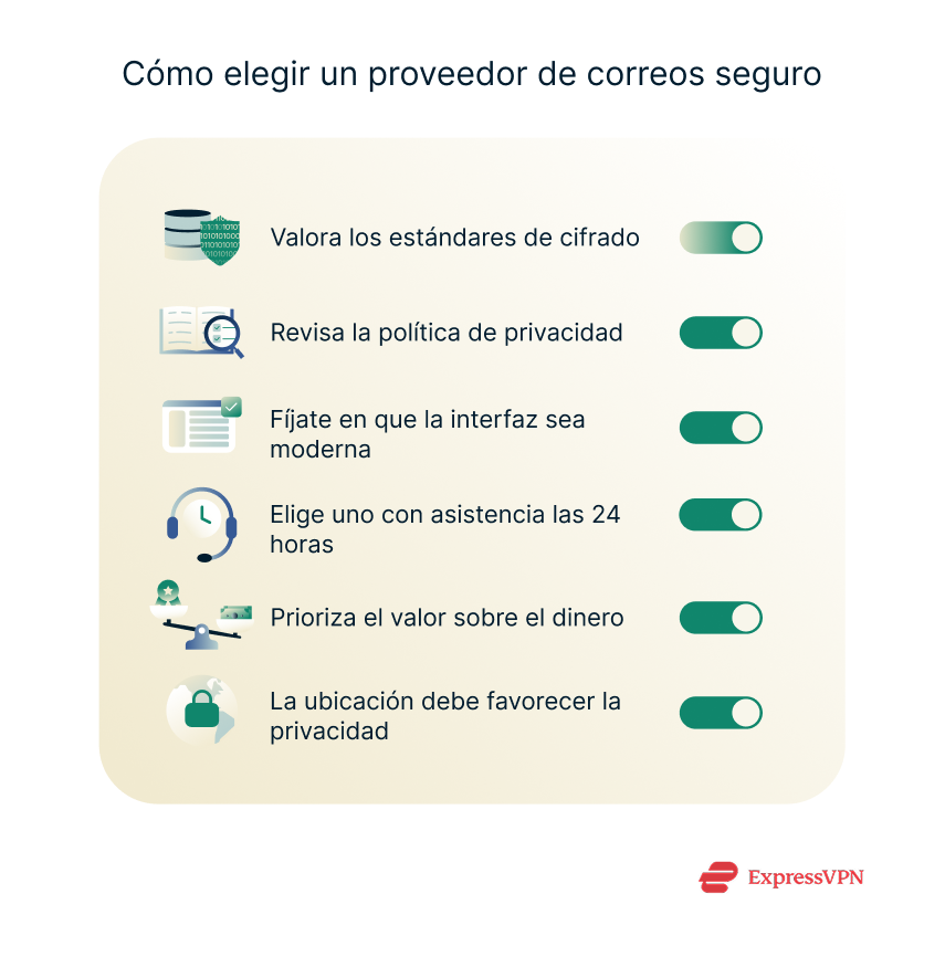 Illustration How To Choose A Secure Email Provider 1