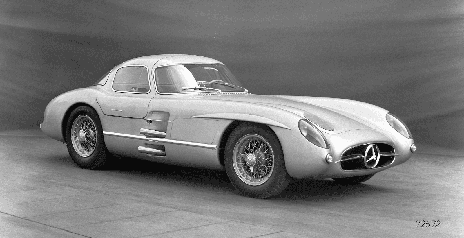 Mercedes-Benz 300 SLR Uhlenhaut Coupe.