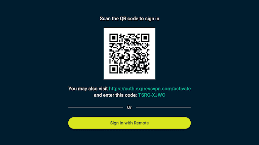 Android TV VPN-app