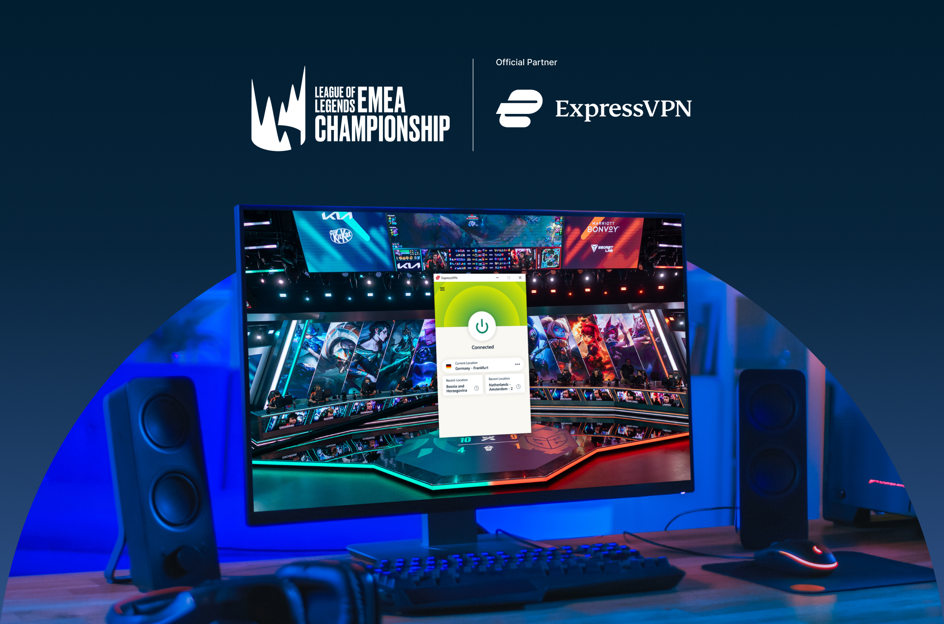 Riot Games and ExpressVPN team up for the League of Legends EMEA Championship to bring digital privacy and blazing fast speed to players and fans alike
